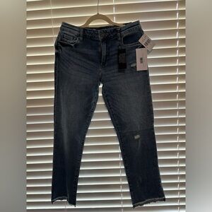 KUT Reese ankle straight leg Jean